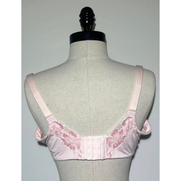 VICTORIA'S SECRET Body by Victoria Pink Floral Lined Demi Bra Womens 38DDD - Picture 3 of 7
